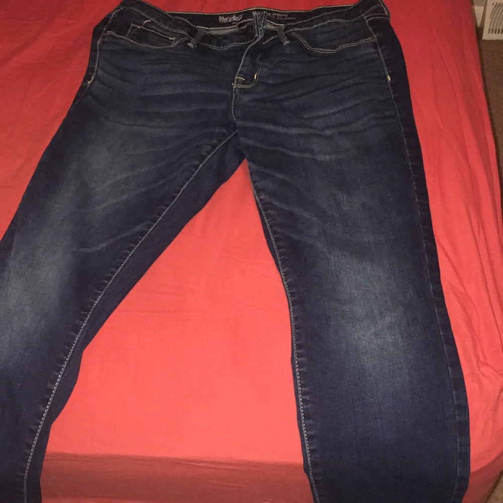 Mid rise jeggings